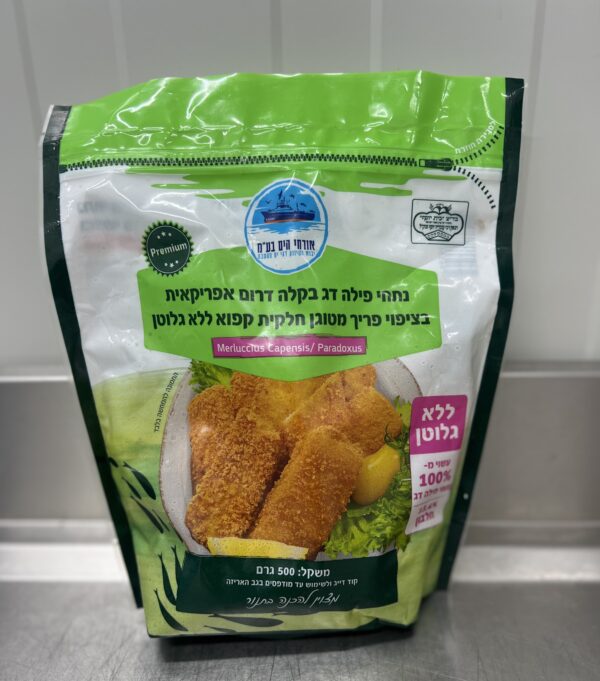 South African cod fillets with a gluten-free crispy coating 500g